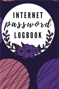 Internet Password Logbook