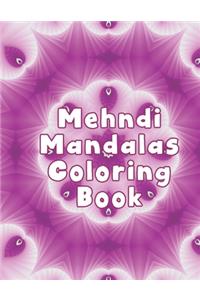 Mehndi Mandalas Coloring Book