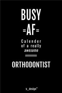 Calendar 2020 for Orthodontists / Orthodontist