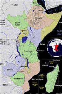 Modern Day Color Map of Eastern Africa Journal