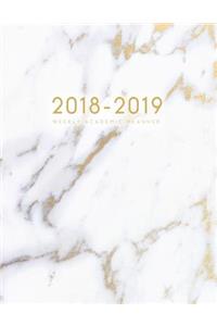 2018-2019 Weekly Academic Planner