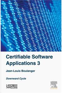 Certifiable Software Applications 3