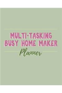 Multi-Tasking Busy Home Maker Planner