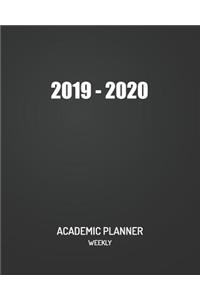 Academic Planner Weekly 2019 - 2020