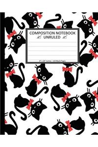 Unruled Composition Notebook 8