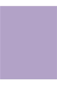 Thistle Purple 101 - Lined with Margins Notebook