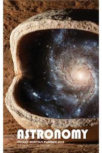 Astronomy Pocket Monthly Planner 2018