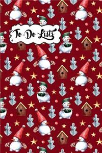To-Do List Book - Christmas Holiday To Do Lists Journal Notebook 5