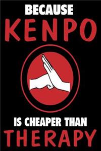 Because Kenpo Is Cheaper Than Therapy
