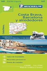 Barcelona y Alrededores Costa Brava - Zoom Map 147