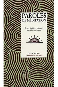Paroles de Meditation