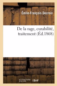 de la Rage, Curabilité, Traitement