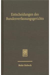 Entscheidungen des Bundesverfassungsgerichts (BVerfGE)