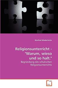 Religionsunterricht - 