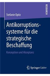 Antikorruptionssysteme für die strategische Beschaffung