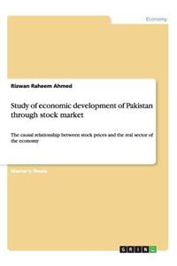 Study of economic development of Pakistan through stock market