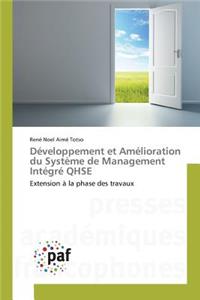 Développement Et Amélioration Du Système de Management Intégré Qhse