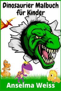 Dinosaurier-Malbuch für Kinder