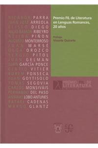 Premio Fil de Literatura En Lenguas Romances, 20 Anos