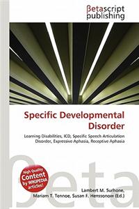 Specific Developmental Disorder