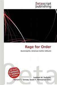 Rage for Order