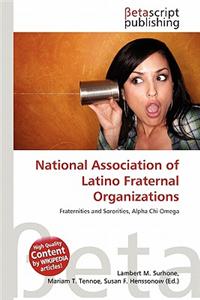 National Association of Latino Fraternal Organizations