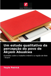 Um estudo qualitativo da percepção do povo de Akyem Abuakwa