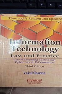 Information Technology: Law and Practice - Law and Emerging Technology - Cyber Law and e-com