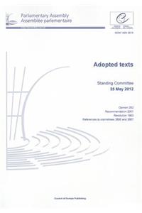 Adopted texts