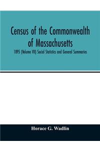 Census of the Commonwealth of Massachusetts
