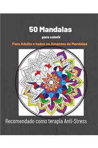 50 Mandalas para colorir -