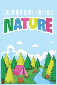 Nature Coloring Book For Kids