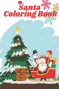 Santa Coloring Book