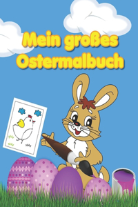 Mein großes Ostermalbuch
