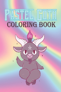 Pastel Goth Coloring Book