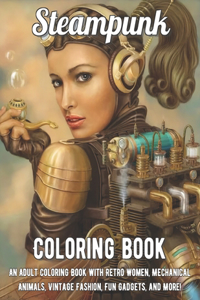 Steampunk Coloring Book