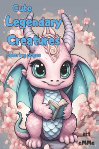 Cute Legendary Creatures coloring pages