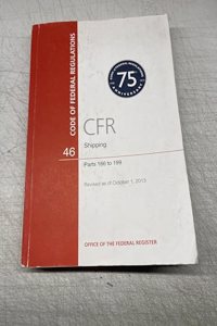 Code of Federal Regulations, Title 46, Shipping, PT. 70-89, Revised as of October 1, 2013
