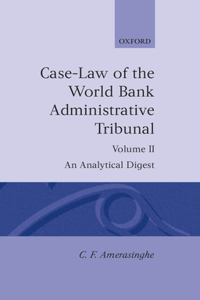 Case-Law of the World Bank Administrative Tribunal