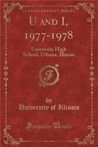 U and I, 1977-1978