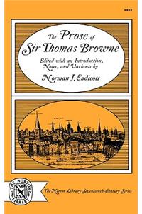 The Prose of Sir Thomas Browne