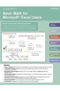 Basic Math for Excel (R) Users CourseNotes