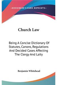 Church Law