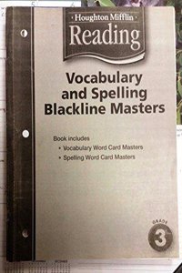 Houghton Mifflin Reading: Spelling&vocabrd Blm L3