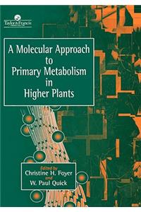 Molecular Approach To Primary Metabolism In Higher Plants