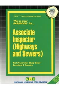 Associate Inspector (Highways & Sewers)