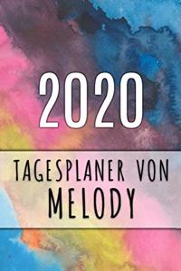 2020 Tagesplaner von Melody