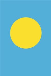 Palau Travel Journal - Palau Flag Notebook - Palauan Flag Book