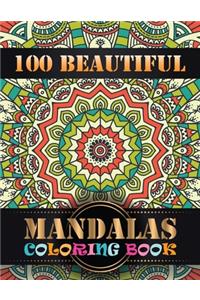 100 Beautiful Mandalas Coloring Book