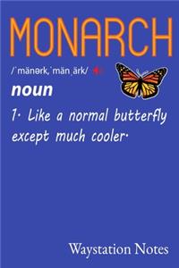 Monarch Like A Normal Butterfly Except Much Cooler